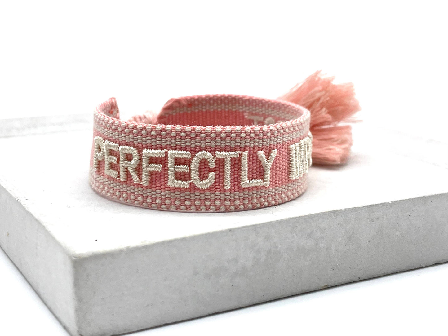 Parsley & Pepper - Perfectly Imperfect armband peach/ zand