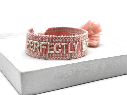 Parsley & Pepper - Perfectly Imperfect armband peach/ zand