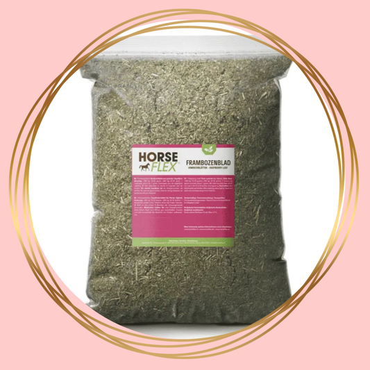 HorseFlex Frambozenblad natuurlijk voedermiddel voor paarden