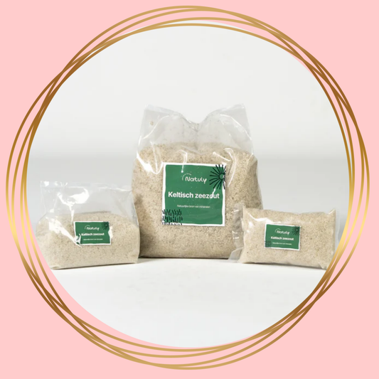 Natuly Keltisch Zeezout, natuurlijk ongeraffineerd zeezout als aanvulling voor paarden.