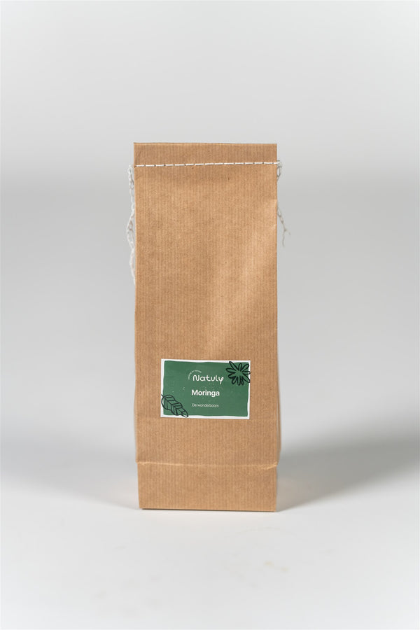 Natuly Moringa Oleifera, natuurlijke plantaardige aanvulling voor paarden op basis van moringablad.