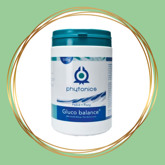 Phytonics Gluco Balance – ondersteuning voor suikerstofwisseling en energie bij paarden
