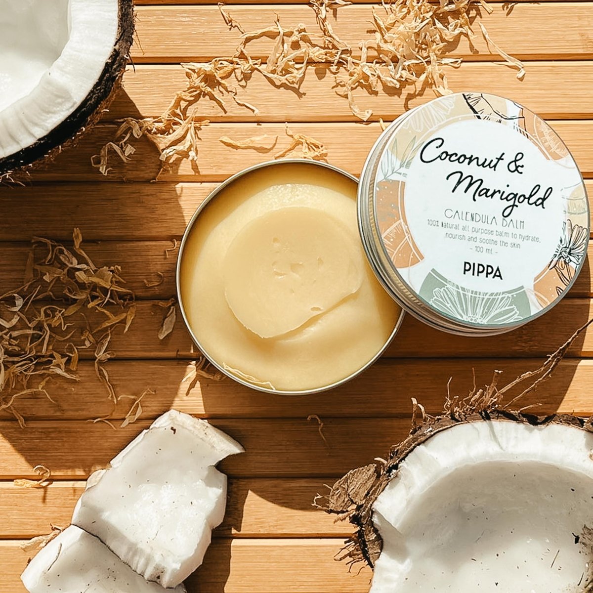 PIPPA Coconut & Marigold Calendula balsem