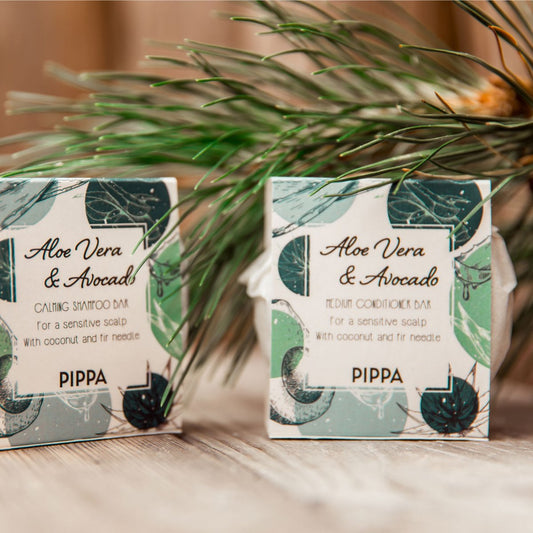 PIPPA Kalmerende Shampoo Bar Aloe Vera & Avocado