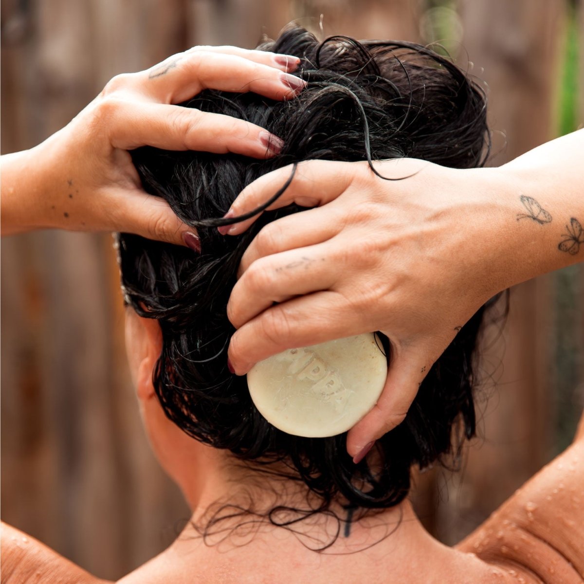 PIPPA Lichte Conditioner Bar Charcoal & Peppermint