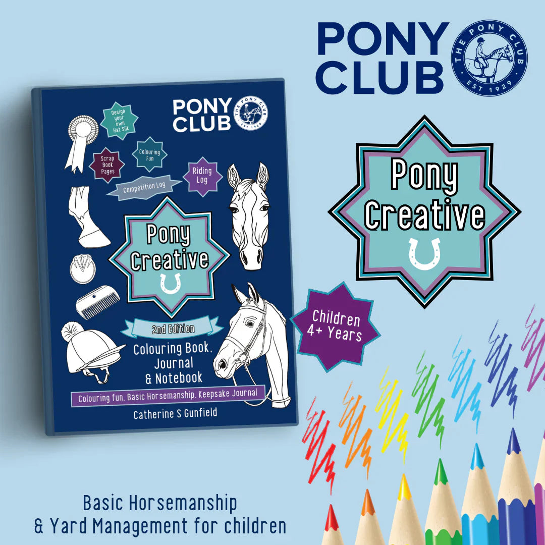 Pony Creative Colouring boek - 4+ jaar - Engels