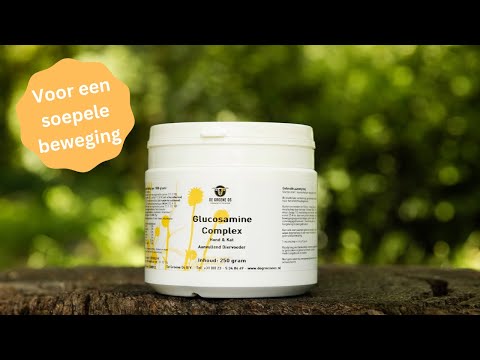 Glucosamine Complex van De Groene Os – supplement ter ondersteuning van gezonde gewrichten en mobiliteit bij paarden