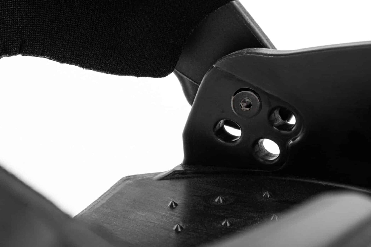 Unique-horn Sport Hoof Boot met zichtbaar flexibel en slijtvast materiaal.