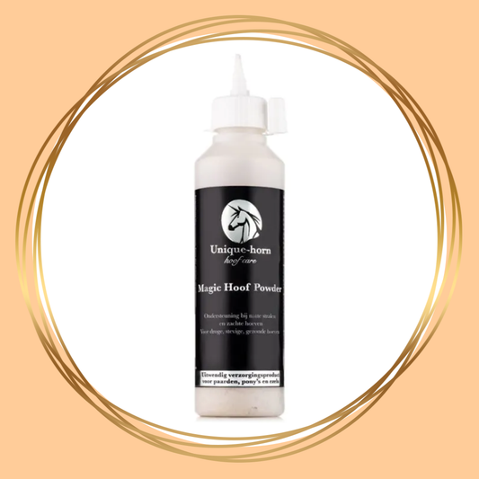 Unique-horn Magic Hoof Powder – natuurlijk poeder tegen rotstraal bij paarden