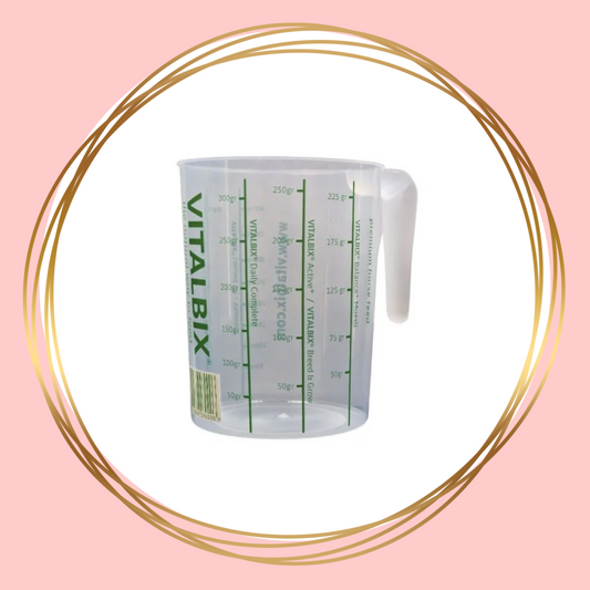 Vitalbix maatbeker – handig hulpmiddel voor het nauwkeurig doseren van Vitalbix paardenvoer en supplementen
