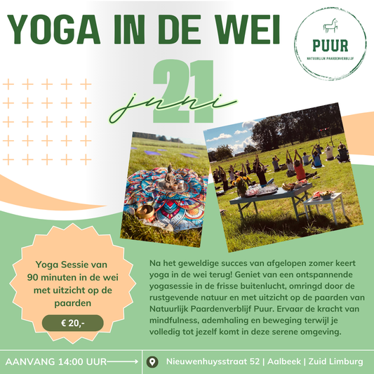 Yoga in de Wei | Aanvang 14u